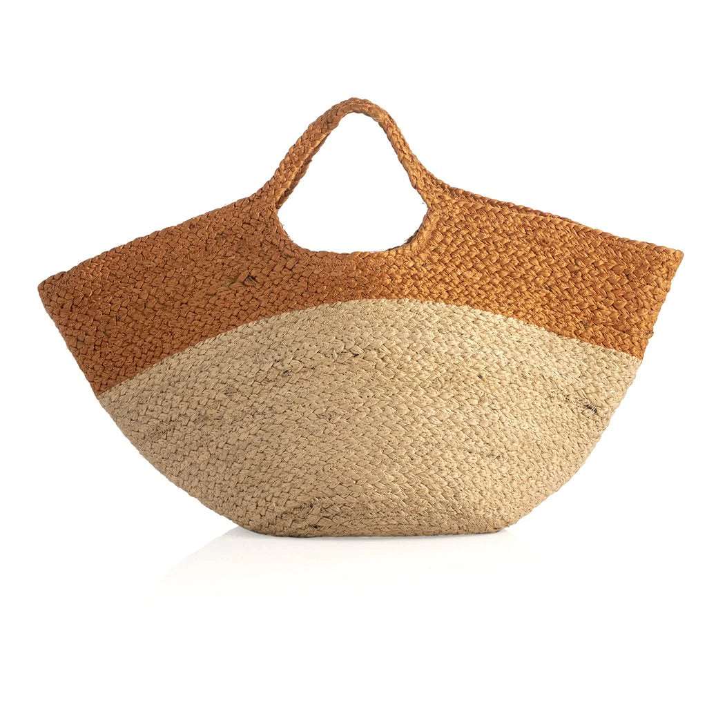 Becca Jute Beach Tote Opal Tides