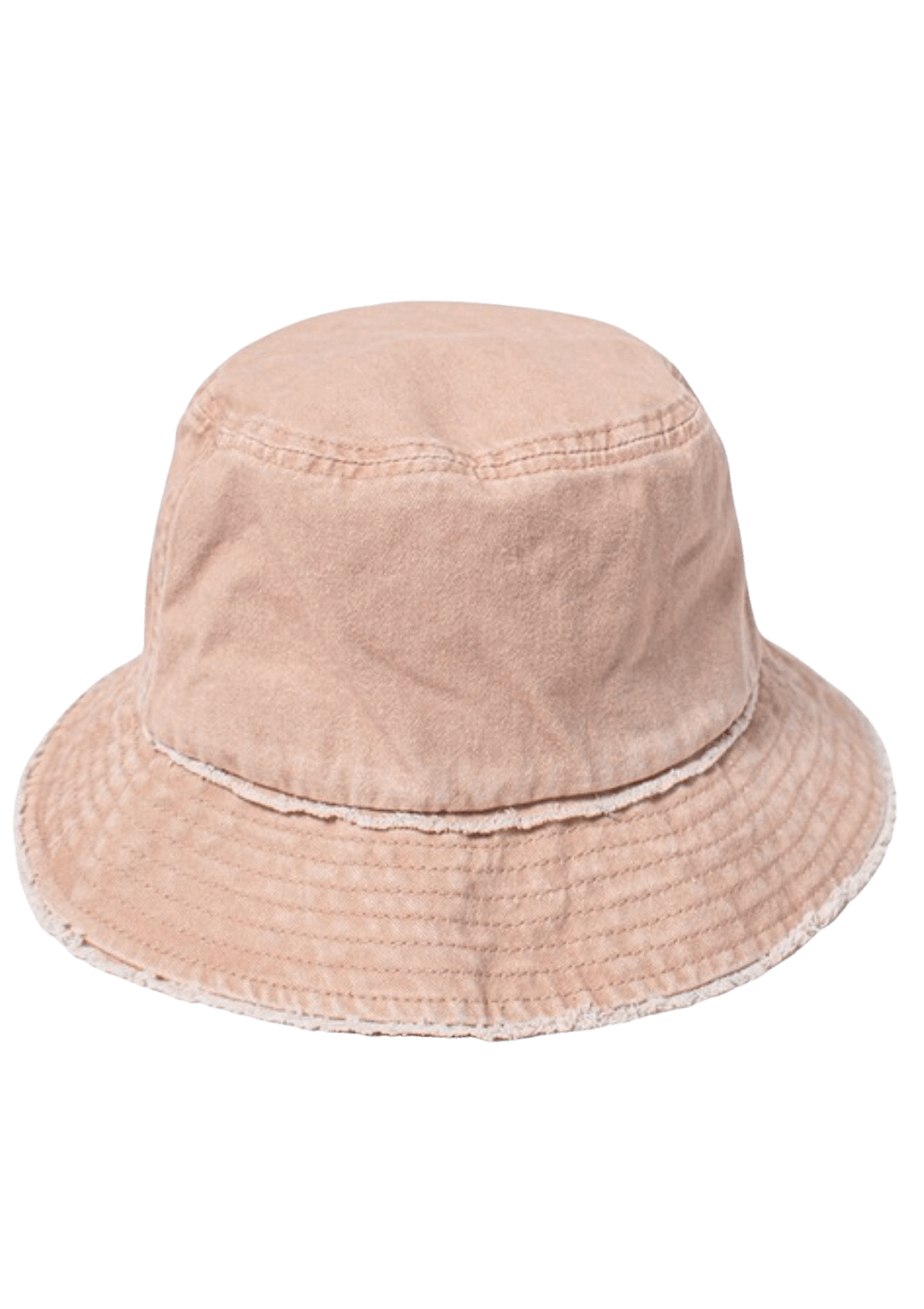 Distressed Frayed Bucket Hat Opal Tides