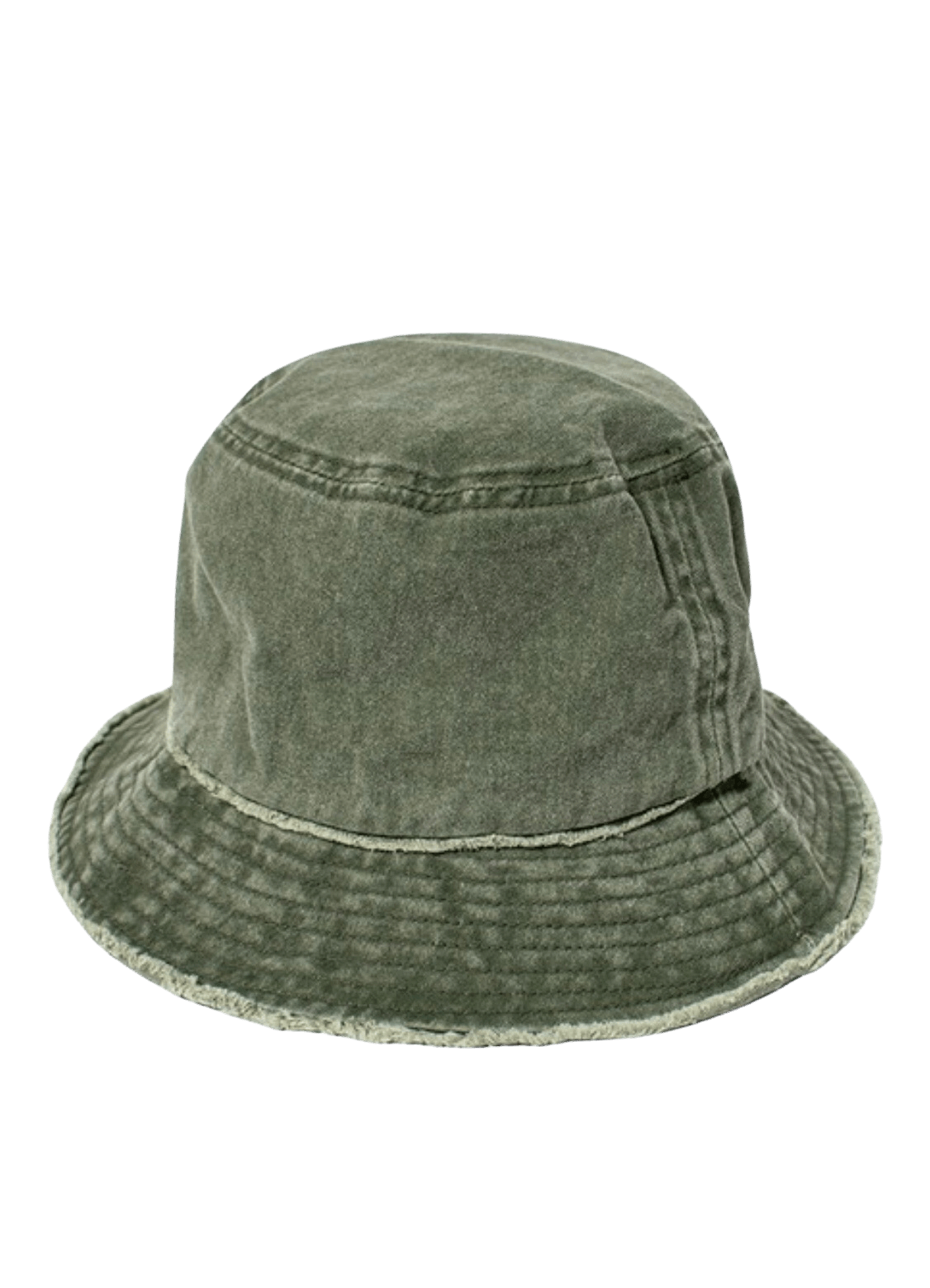 Distressed Frayed Bucket Hat Opal Tides