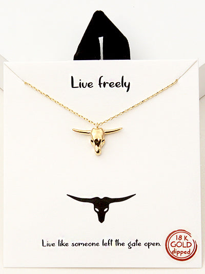 Live Freely Necklace