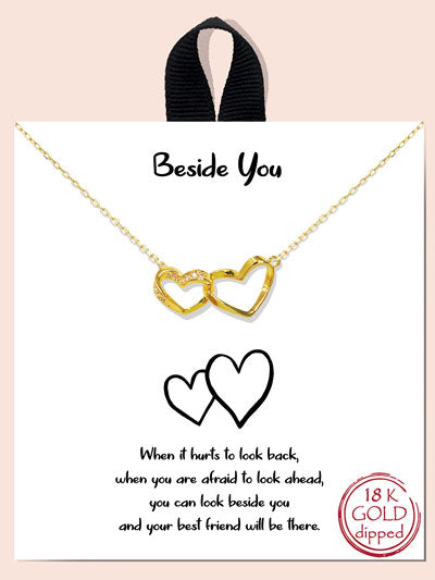 Interlocking Heart Necklace