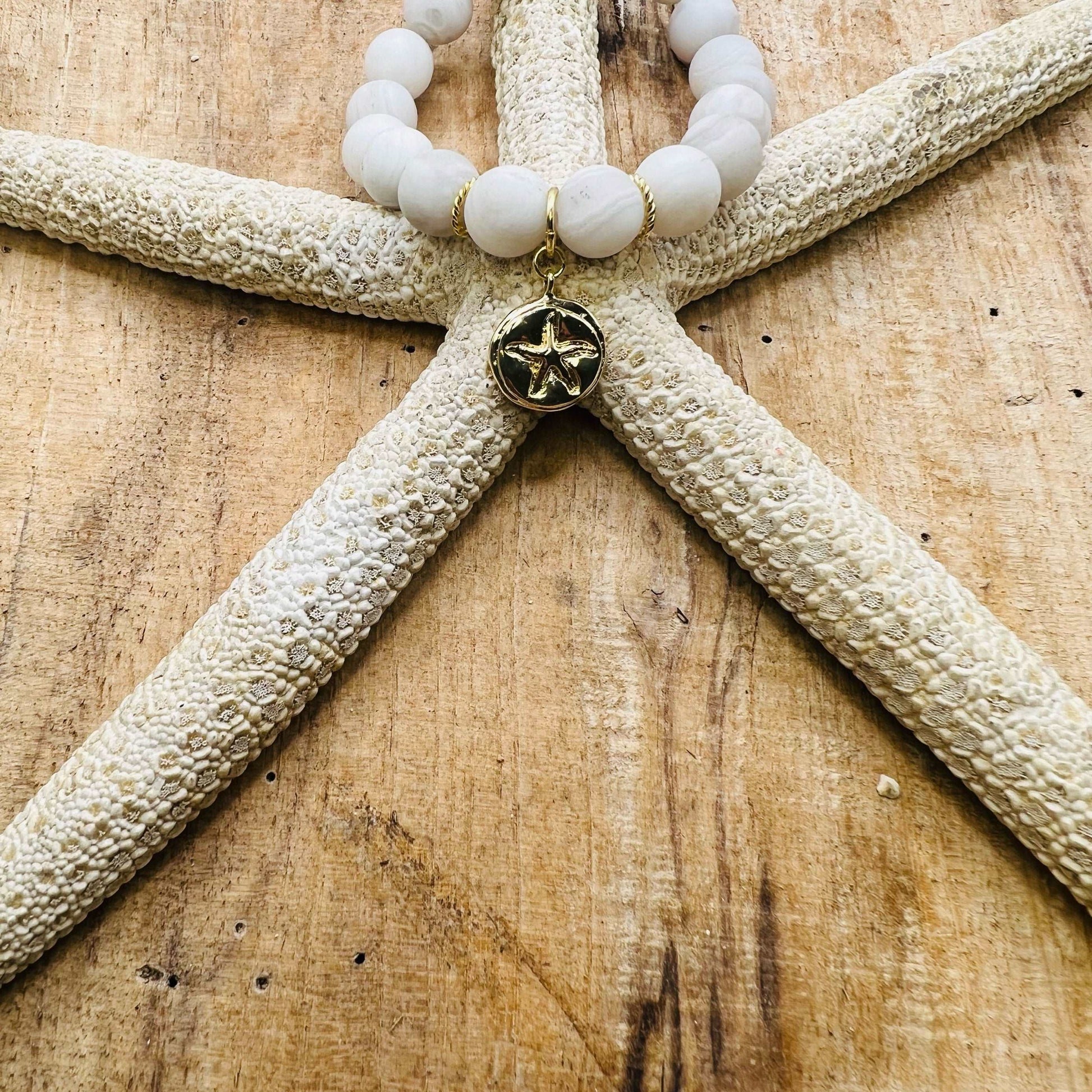 Sand Dollar Bracelet Opal Tides