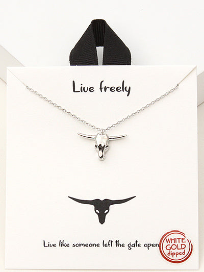 Live Freely Necklace