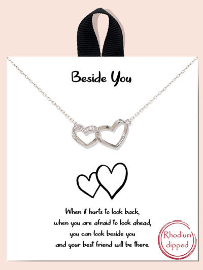 Interlocking Heart Necklace